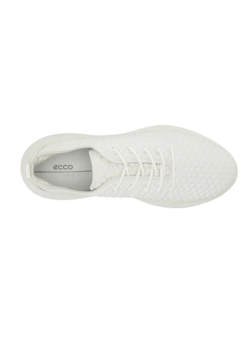 ECCO Women's White Therap Lace Sneaker Size EU 40/ US 9-9.5 athletic Athleisure